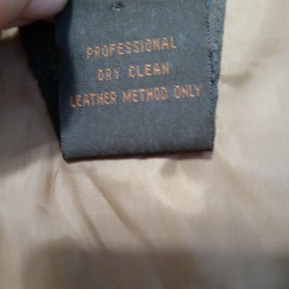 Dual Control M Suede Vest Brown Leather Vintage 1980s - Picture 4 of 4